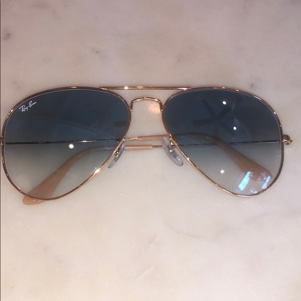 Ray-Ban ombré aviators
